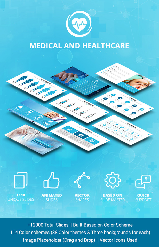 medical and healthcare powerpoint pitch deck by spriteit graphicriver